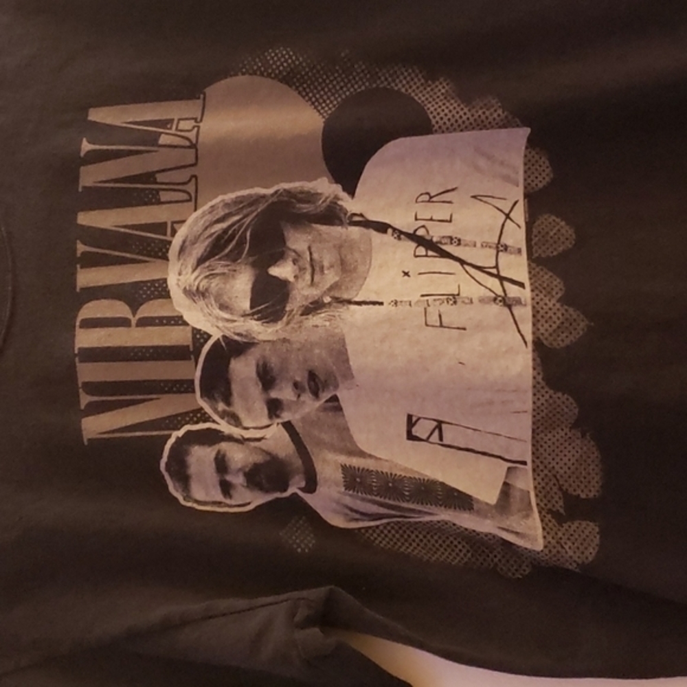 Small Anvil Nirvana Flipper Vintage Tshirt‎ - Picture 2 of 3